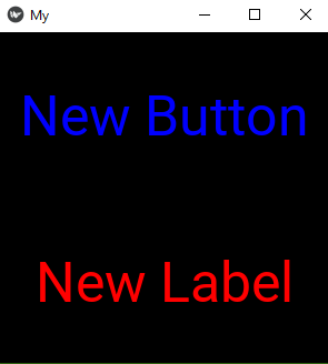 Defining contents inside a class using kv language