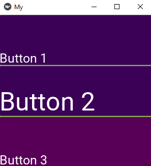 Grouping common properties of widgets in KV language