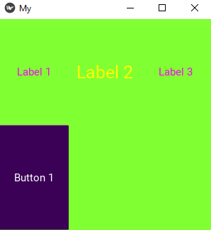 Kivy KV language grid layout