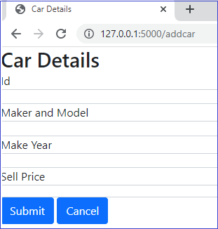 Django and PostgreSQL - Add an Item