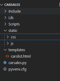 Flask web app with PostgreSQL - First Page